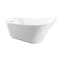 Aqua Eden Freestanding Bathtubs, 59.45 L, 28.38 W, White, Acrylic VTRS592826 - alternate 1